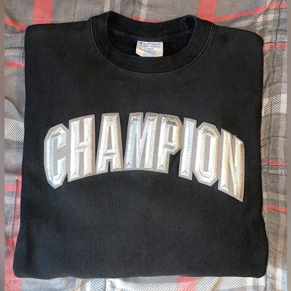 Champion Reverse Weave Crewneck Sweater Size Large